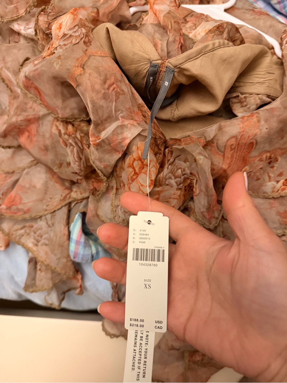 Anthropologie Ruffle Dress - Picture 4 of 7